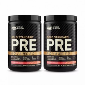 Optimum Nutrition 2x GOLD STANDARD® Pre Advanced (20 serv) Türkiye | 120847KOS