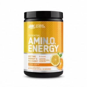 Optimum Nutrition ESSENTIAL AMIN.O. ENERGY® Citrus Spritz 0.6 lb (30 Servings) Türkiye | 291450RNT