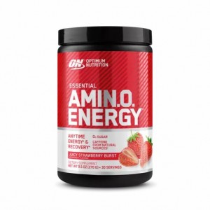 Optimum Nutrition ESSENTIAL AMIN.O. ENERGY® Juicy Strawberry - Notify Me 0.6 lb - Notify me Türkiye | 789102GVH