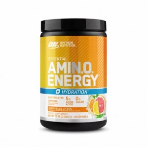 Optimum Nutrition Essential AMIN.O. ENERGY + Electrolytes *new* Sun-kissed Citrus 0.63 lb (30 Servings) Türkiye | 637409LBD