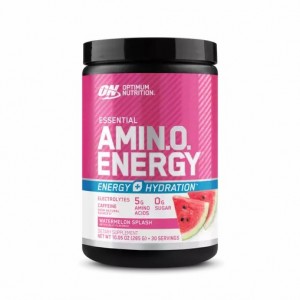 Optimum Nutrition Essential AMIN.O. ENERGY + Electrolytes Watermelon Splash 0.63 lb (30 Servings) Türkiye | 192305JDC