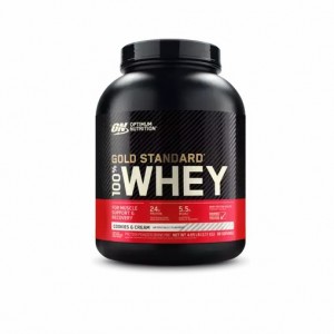 Optimum Nutrition GOLD STANDARD 100% WHEY™ Cookies & Cream 5 lb (68 Servings) Türkiye | 172450DBA