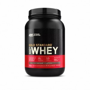 Optimum Nutrition GOLD STANDARD 100% WHEY™ Double Rich Chocolate 2 lb (29 Servings) Türkiye | 895217RIC