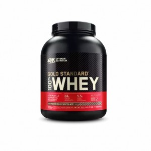 Optimum Nutrition GOLD STANDARD 100% WHEY™ Extreme Milk Chocolate 5 lb (71 Servings) Türkiye | 478295CFV