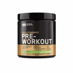 Optimum Nutrition GOLD STANDARD® Pre-Workout Green Apple 0.66 lb (30 Servings) Türkiye | 079185ECB