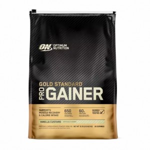 Optimum Nutrition GOLD STANDARD® Pro Gainer Vanilla Custard 10.19 lb (28 Servings) Türkiye | 364079VRP