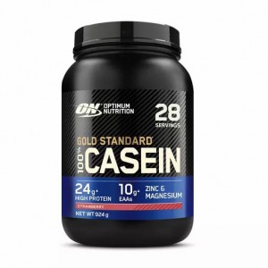 Optimum Nutrition Gold Standard 100% Casein Strawberry Delight 924 grams (28 Servings) Türkiye | 693072PBV