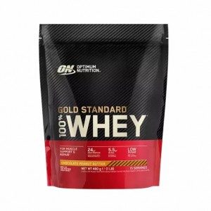 Optimum Nutrition Gold Standard 100% Whey Protein Powder Chocolate Peanut Butter 480 grams (15 Servings) Türkiye | 180693VPW