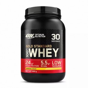 Optimum Nutrition Gold Standard 100% Whey Protein Powder Banana Cream 900 grams (30 Servings) Türkiye | 825730DKB