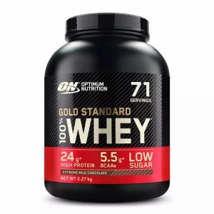 Optimum Nutrition Gold Standard 100% Whey Protein Powder Extreme Milk Chocolate 2.27 kg (71 Servings) Türkiye | 501384KJW