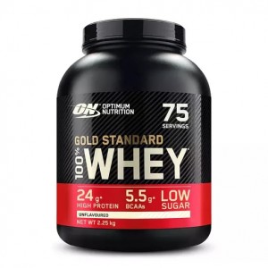 Optimum Nutrition Gold Standard 100% Whey Protein Powder Unflavoured 2.25 kg (75 Servings) Türkiye | 691504UCF