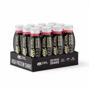 Optimum Nutrition Optimum Protein Shake Strawberry 3960 ml (12 bottles) Türkiye | 407956SHO