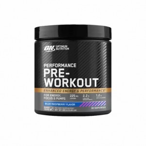 Optimum Nutrition Performance Pre-Workout Blue Raspberry 285g Türkiye | 129503YQI