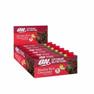 Optimum Nutrition Plant Protein Bar Double Rich Chocolate 720 grams (12 Bars) Türkiye | 780259MIN