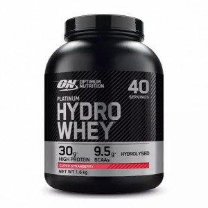 Optimum Nutrition Platinum Hydrowhey Super Strawberry 1.6 kg (40 Servings) Türkiye | 932075JLP