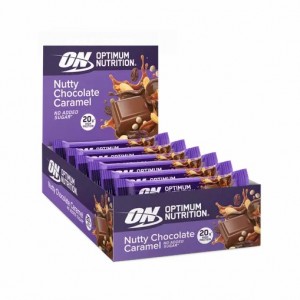 Optimum Nutrition Protein Bar Nutty Chocolate Caramel 700 grams (10 Bars) Türkiye | 304256NOM