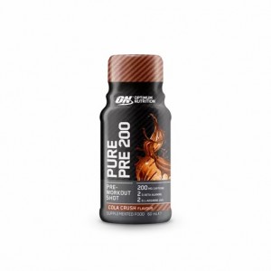 Optimum Nutrition Pure Pre 200 Pre-Workout Shot Cola 60ml (12 shots) Türkiye | 483019JER