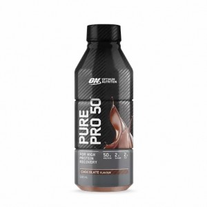 Optimum Nutrition Pure Pro 50 Chocolate 508ml (12 bottles) Türkiye | 856437WKM