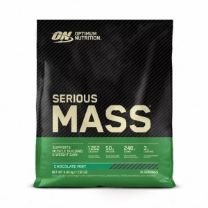 Optimum Nutrition Serious Mass Chocolate Mint 5.45 kg (16 Servings) Türkiye | 251630SYO