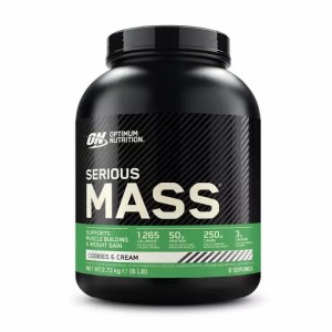 Optimum Nutrition Serious Mass Cookies & Cream 2.73 kg (8 Servings) Türkiye | 873209VNB