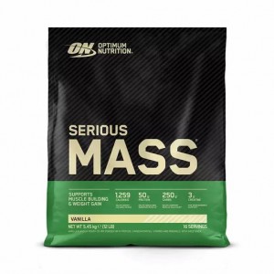 Optimum Nutrition Serious Mass Vanilla 5.45 kg (16 Servings) Türkiye | 758609QPI