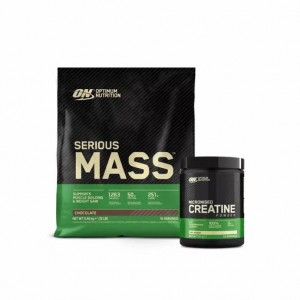 Optimum Nutrition Serious Mass & Creatine Stack Chocolate Türkiye | 481750EYF