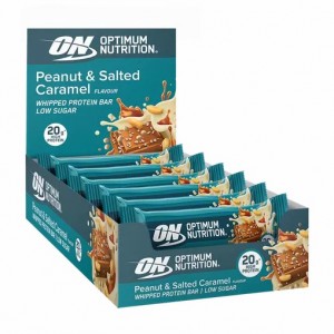 Optimum Nutrition Whipped Protein Bar Peanut And Salted Caramel 600 grams (10 Bars) Türkiye | 469823JET