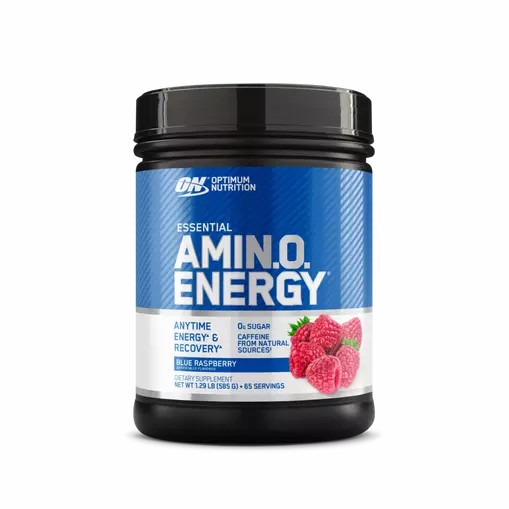 Optimum Nutrition ESSENTIAL AMIN.O. ENERGY® Blue Raspberry 1.29 lb (65 Servings) Türkiye | 986750VYL