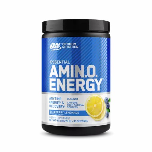 Optimum Nutrition ESSENTIAL AMIN.O. ENERGY® Blueberry Lemonade 0.6 lb (30 Servings) Türkiye | 093658XEA