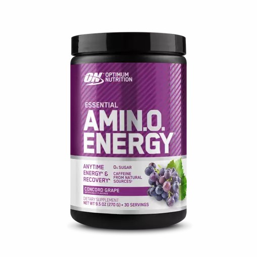 Optimum Nutrition ESSENTIAL AMIN.O. ENERGY® Concord Grape 0.6 lb (30 Servings) Türkiye | 127468FZO