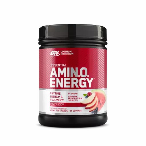 Optimum Nutrition ESSENTIAL AMIN.O. ENERGY® Fruit Fusion 1.29 lb (65 Servings) Türkiye | 685923DIH