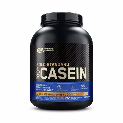 Optimum Nutrition GOLD STANDARD® 100% Casein Chocolate Peanut Butter 4 lb (53 Servings) Türkiye | 904538NPR