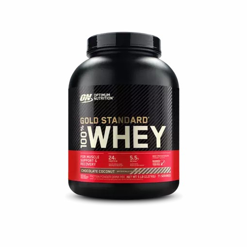 Optimum Nutrition GOLD STANDARD 100% WHEY™ Chocolate Coconut 5 lb (71 Servings) Türkiye | 456198PHD