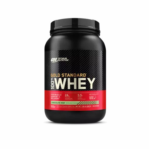 Optimum Nutrition GOLD STANDARD 100% WHEY™ Chocolate Mint 2 lb (28 Servings) Türkiye | 760249RVH