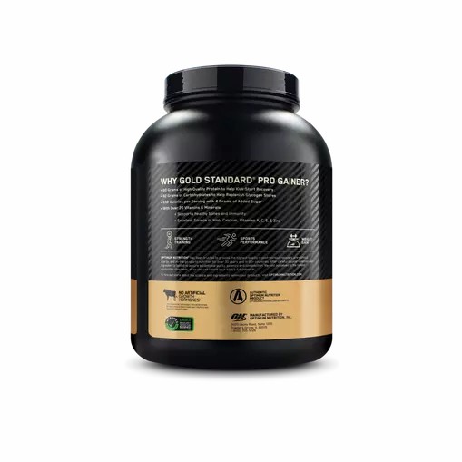 Optimum Nutrition GOLD STANDARD® Pro Gainer Vanilla Custard 5.09 lb (14 Servings) Türkiye | 603715NYG