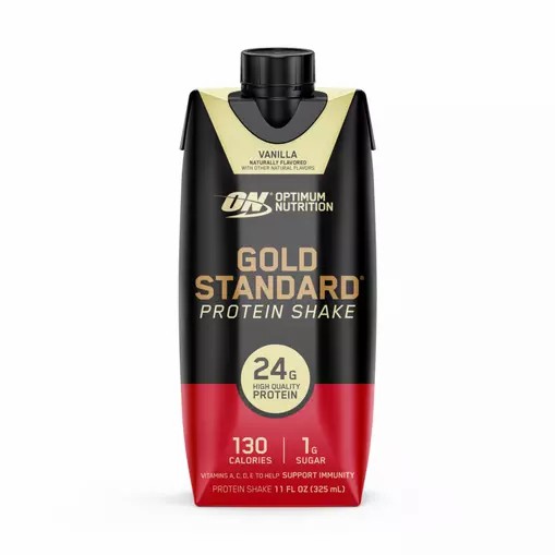 Optimum Nutrition GOLD STANDARD® Ready To Drink Protein Shake Vanilla 12 Cartons (12 Servings) Türkiye | 436175ETO