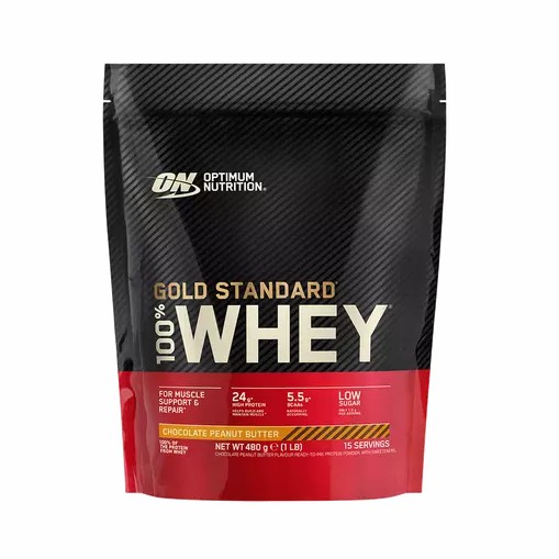 Optimum Nutrition Gold Standard 100% Whey Protein Powder Chocolate Peanut Butter 480 grams (15 Servings) Türkiye | 180693VPW