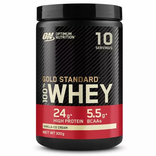 Optimum Nutrition Gold Standard 100% Whey Protein Powder Vanilla Ice Cream 300 grams (10 Servings) Türkiye | 508649LAS