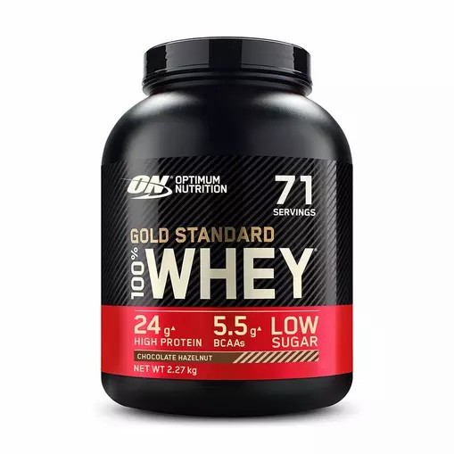 Optimum Nutrition Gold Standard 100% Whey Protein Powder Chocolate Hazelnut 2.27 kg (71 Servings) Türkiye | 837564AZN