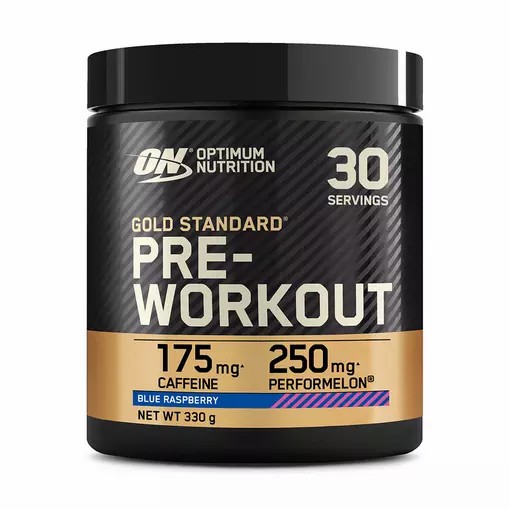 Optimum Nutrition Gold Standard Pre-Workout Blue Raspberry 330 grams (30 Servings) Türkiye | 731869FBT