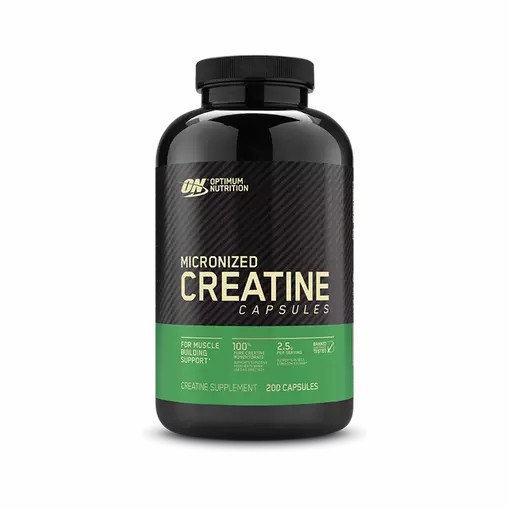 Optimum Nutrition Micronized Creatine Capsules 200 Capsules (100 Servings) Türkiye | 954837DOA