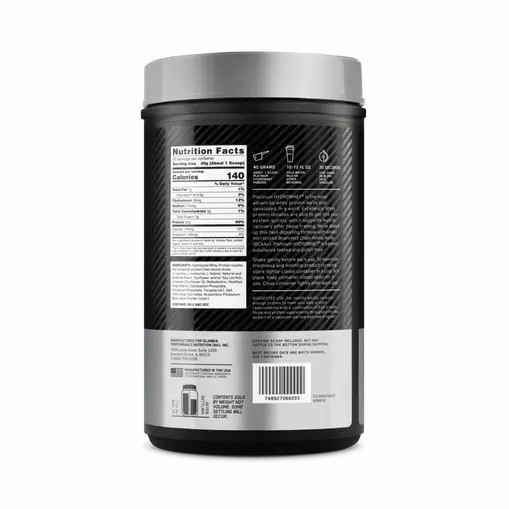 Optimum Nutrition PLATINUM HYDROWHEY™ Supercharged Strawberry 1.76 lb (20 Servings) Türkiye | 360215UDJ