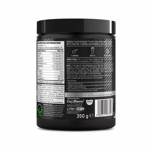 Optimum Nutrition Platinum Creatine Plus Orange 350 grams (50 Servings) Türkiye | 956241DWO