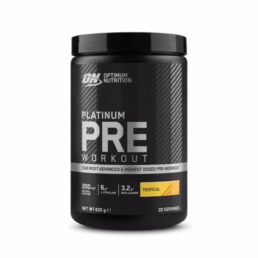 Optimum Nutrition Platinum Pre-workout Tropical 420 grams (20 Servings) Türkiye | 653418ZUW