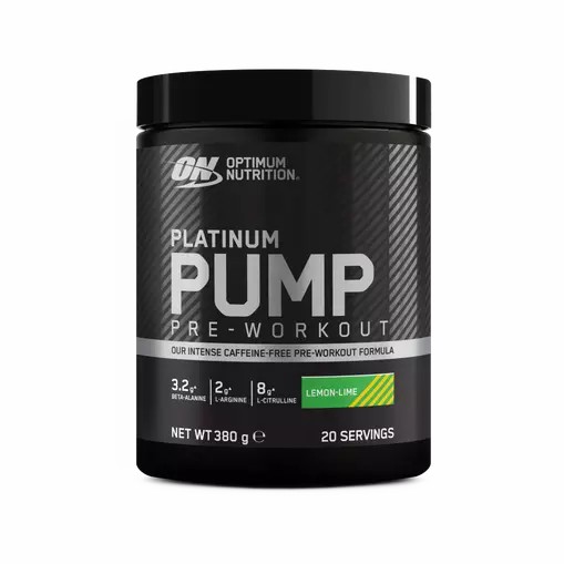 Optimum Nutrition Platinum Pump Pre-workout Lemon Lime 380 grams (20 Servings) Türkiye | 491265DNQ