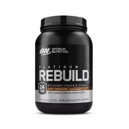 Optimum Nutrition Platinum Rebuild Dark Chocolate 1.67 lb (20 Servings) Türkiye | 971205DOZ