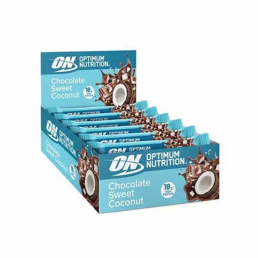 Optimum Nutrition Protein Bar Chocolate Sweet Coconut 720 grams (12 Bars) Türkiye | 701835LWG